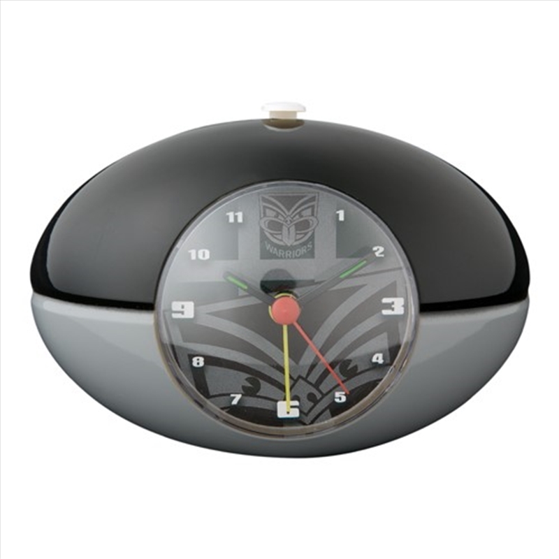 NRL - Warriors Footy Desk Clock/Product Detail/Clocks