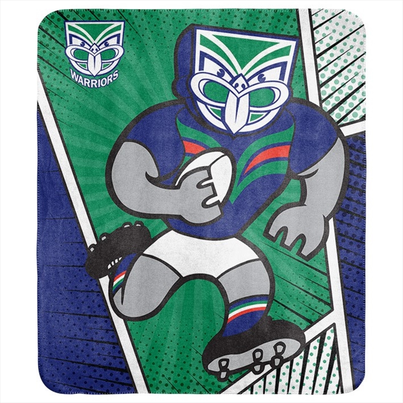 NRL - Warriors Coral Fleece Rug/Product Detail/Manchester