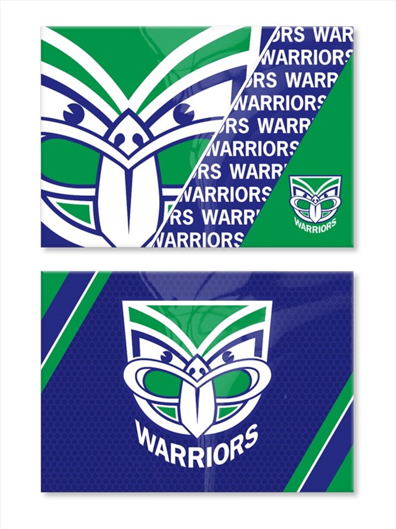 NRL - Warriors Set Of 2 Magnets/Product Detail/Stationery