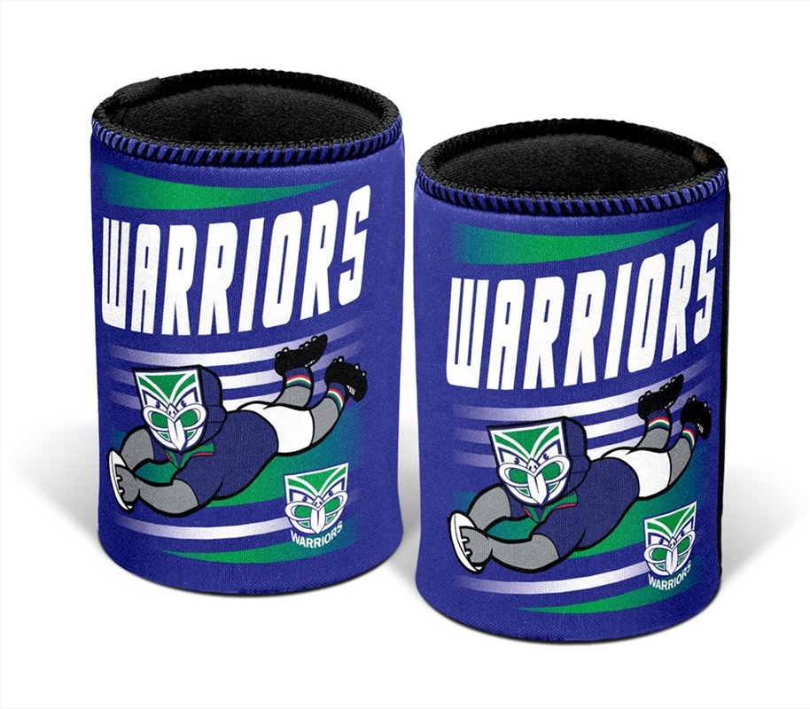 NRL - Warriors Retro Can Cooler/Product Detail/Coolers & Accessories