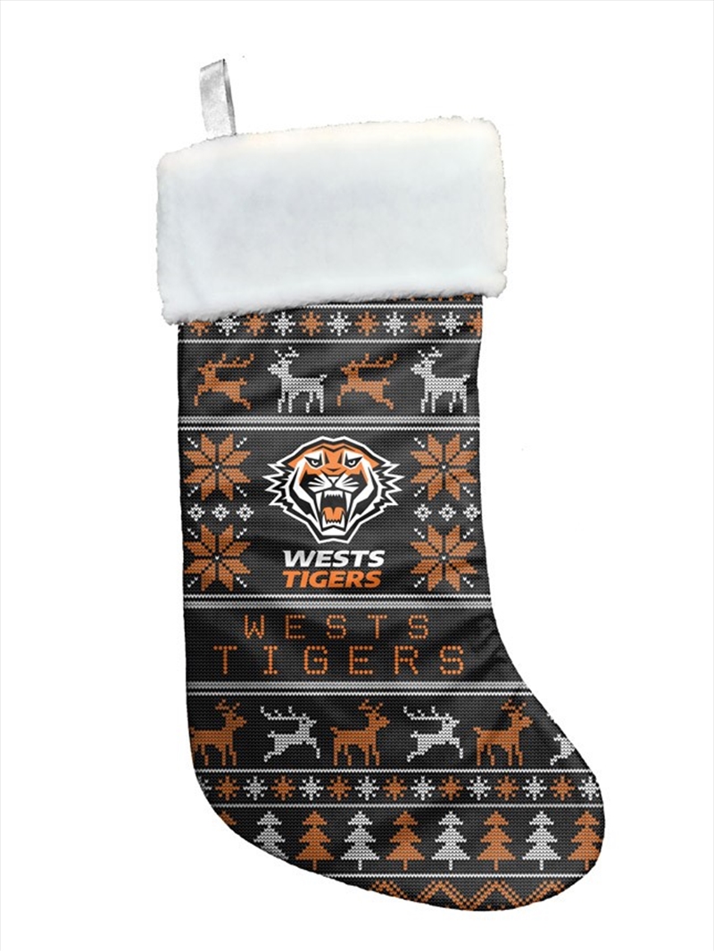 NRL - Wests Tigers Xmas Stocking/Product Detail/Decor