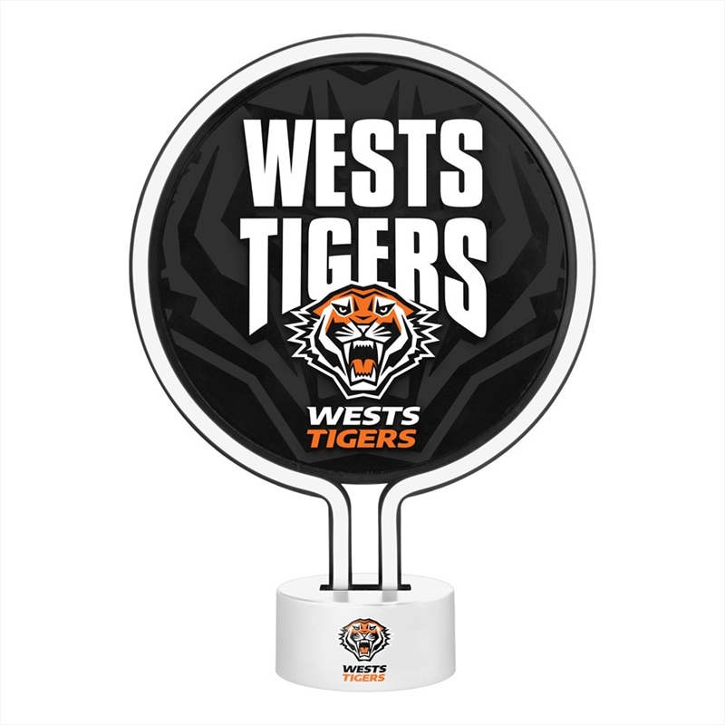 NRL - Wests Tigers Neon Light/Product Detail/Lighting