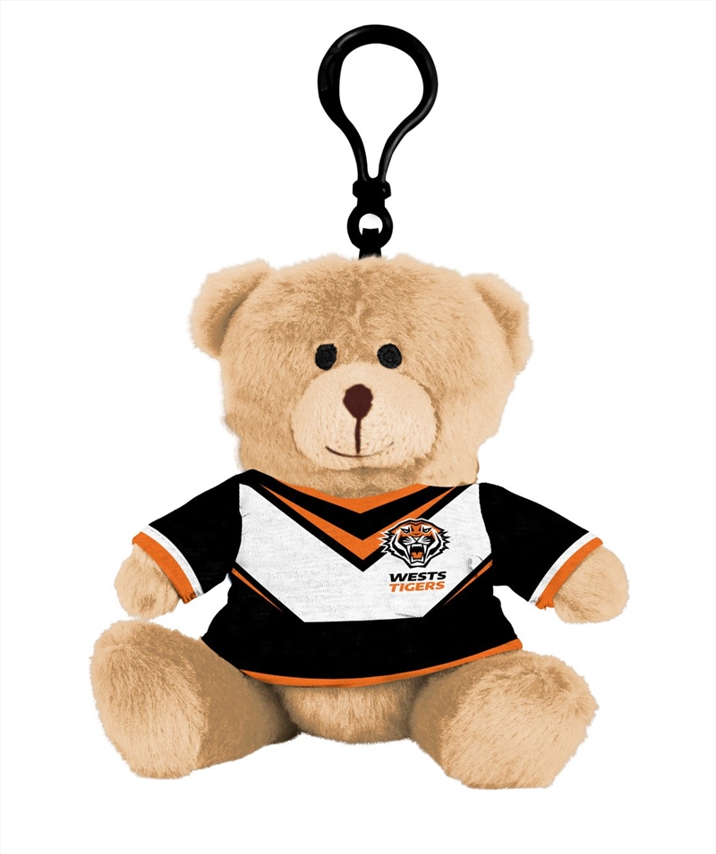 NRL - Wests Tigers Teddy Bag Tag/Product Detail/Keyrings