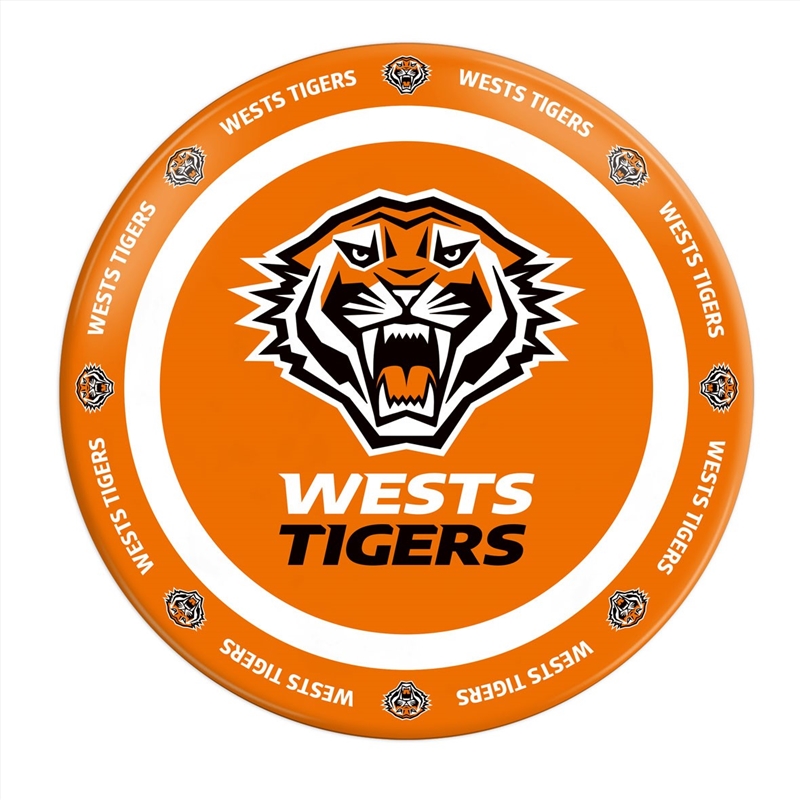 NRL - Wests Tigers Melamine Plate/Product Detail/Diningware