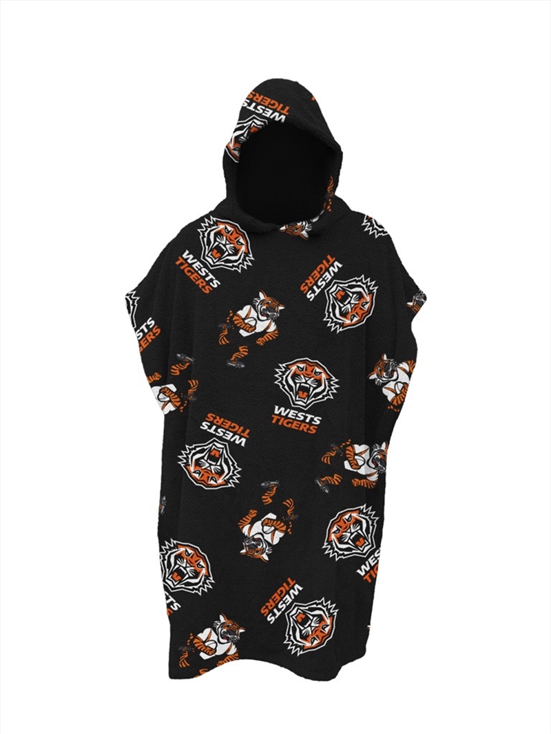 NRL - Wests Tigers Youth Hooded Beach Towel/Product Detail/Manchester