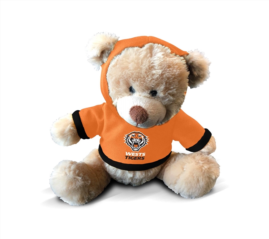 NRL - Wests Tigers Plush Teddy With Hoodie/Product Detail/Plush Toys