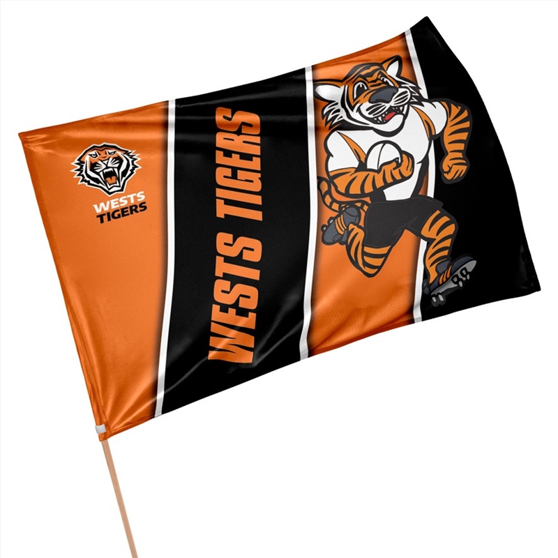 NRL - Wests Tigers Retro Game Day Flag/Product Detail/Posters & Prints
