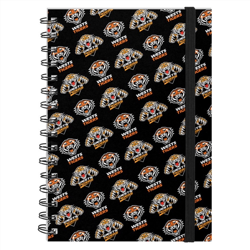 NRL - Wests Tigers Hard Cover Notebook/Product Detail/Notebooks & Journals