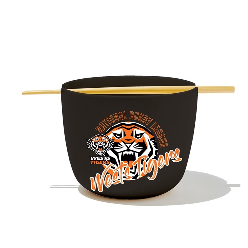NRL - Wests Tigers Noodle Bowl/Chopsticks/Product Detail/Diningware