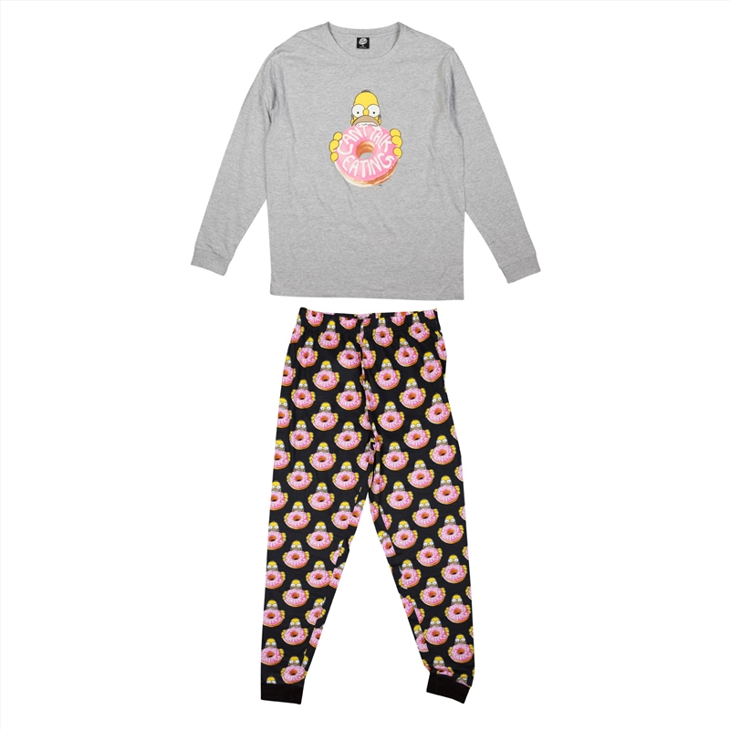 Simpsons Simpsons Donut Pj Set  - S/Product Detail/Apparel