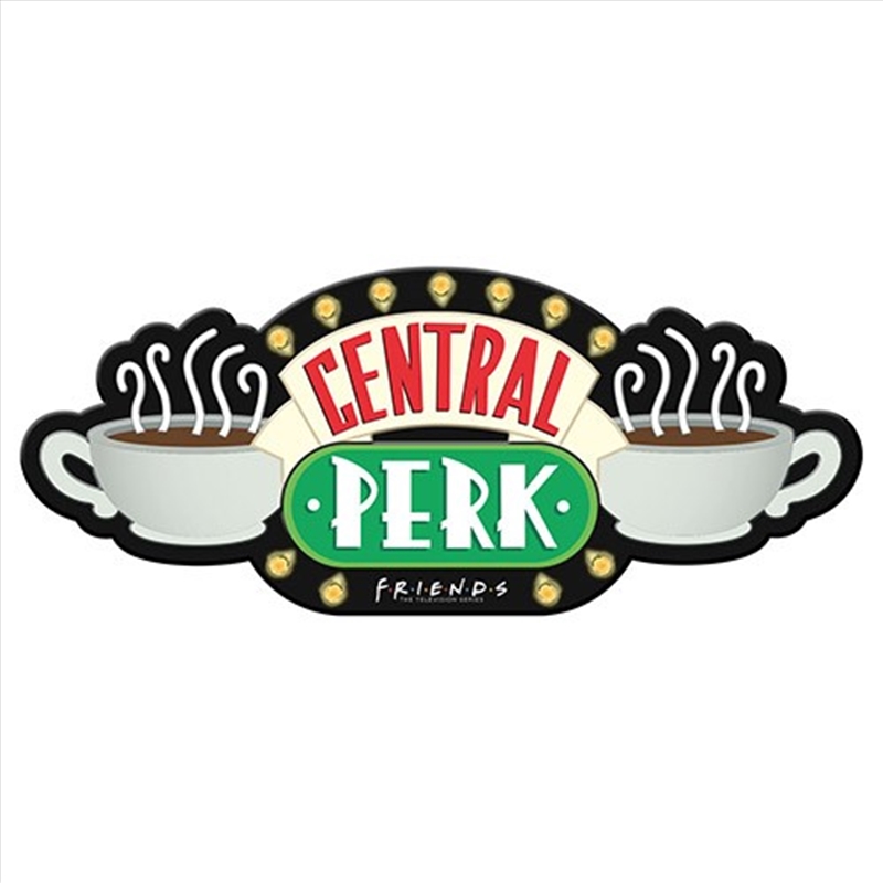 Tin Sign - Friends Central Perk Light Up Tin/Product Detail/Keyrings