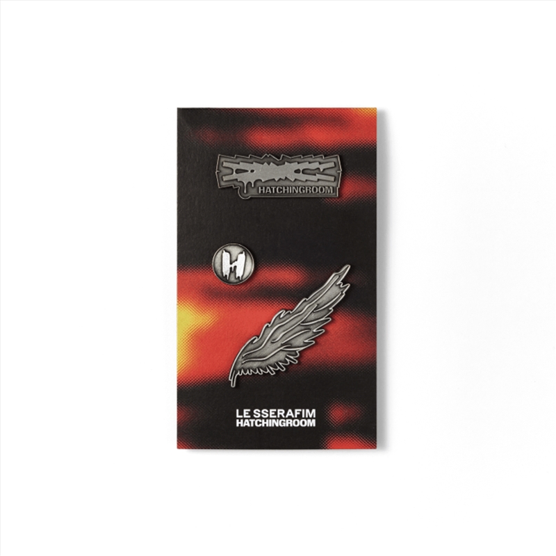 Le Sserafim - Le Sserafim X Hatchingroom Official Md Badge Set/Product Detail/KPOP Merch