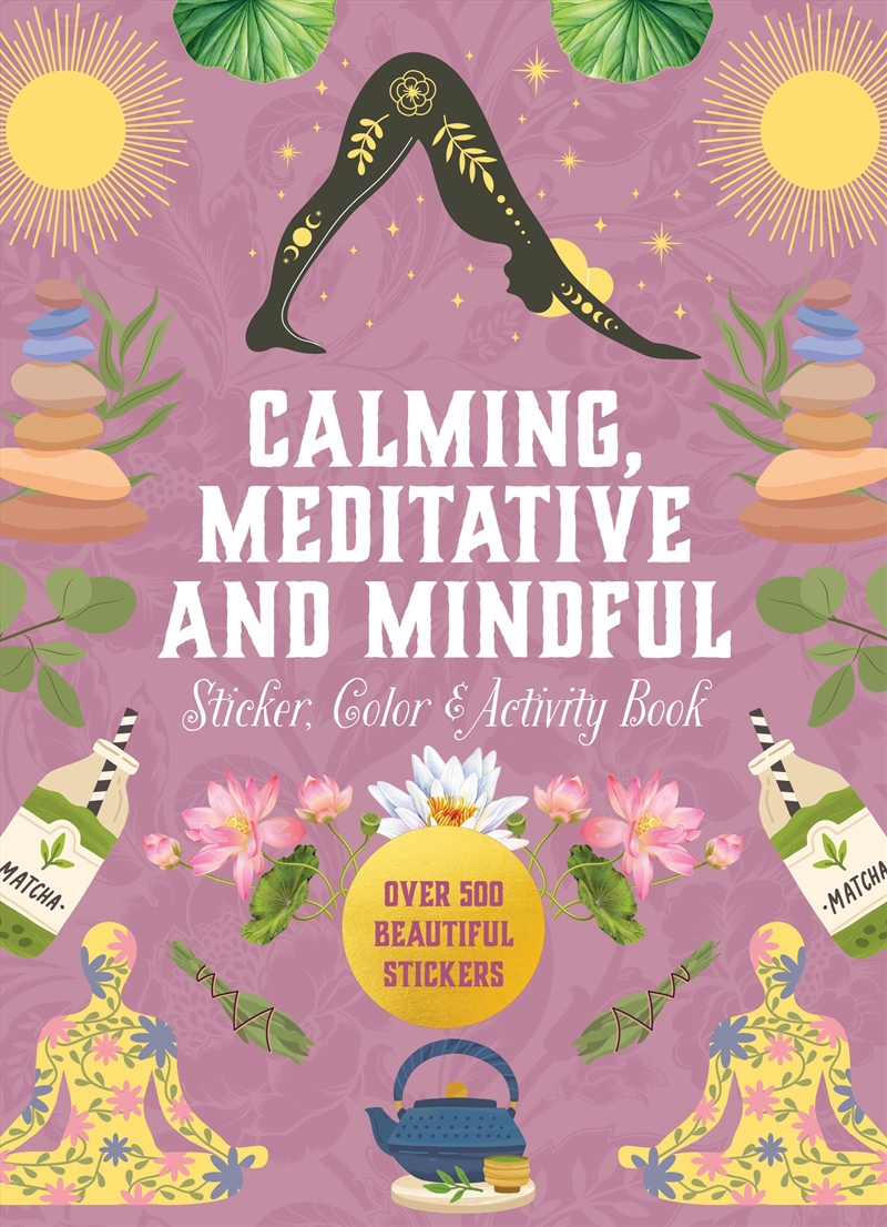 Calming, Meditative and Mindful Sticker, Color & Activity Book/Product Detail/Adults Activity Books