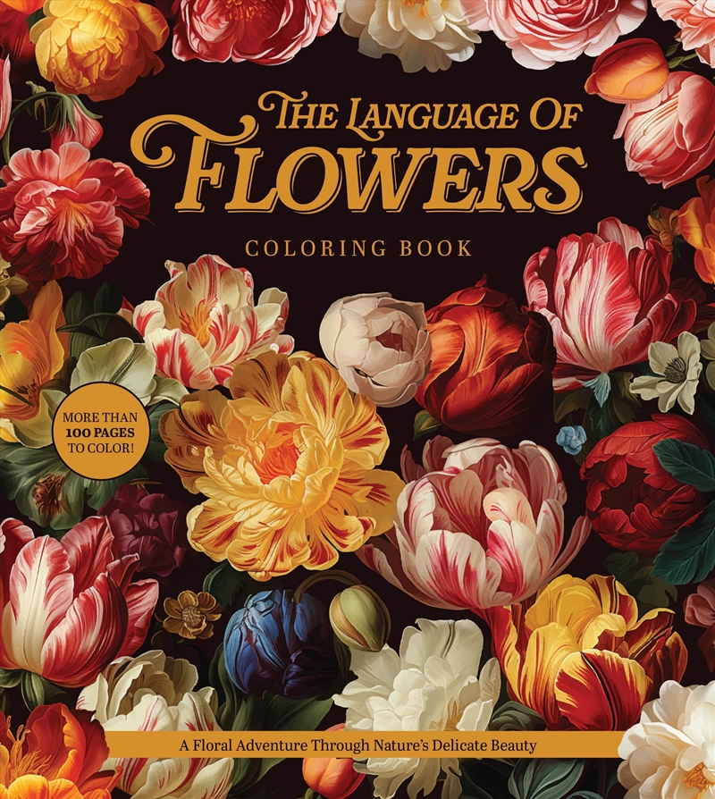 Buy The Language of Flowers Coloring Book Online | Sanity