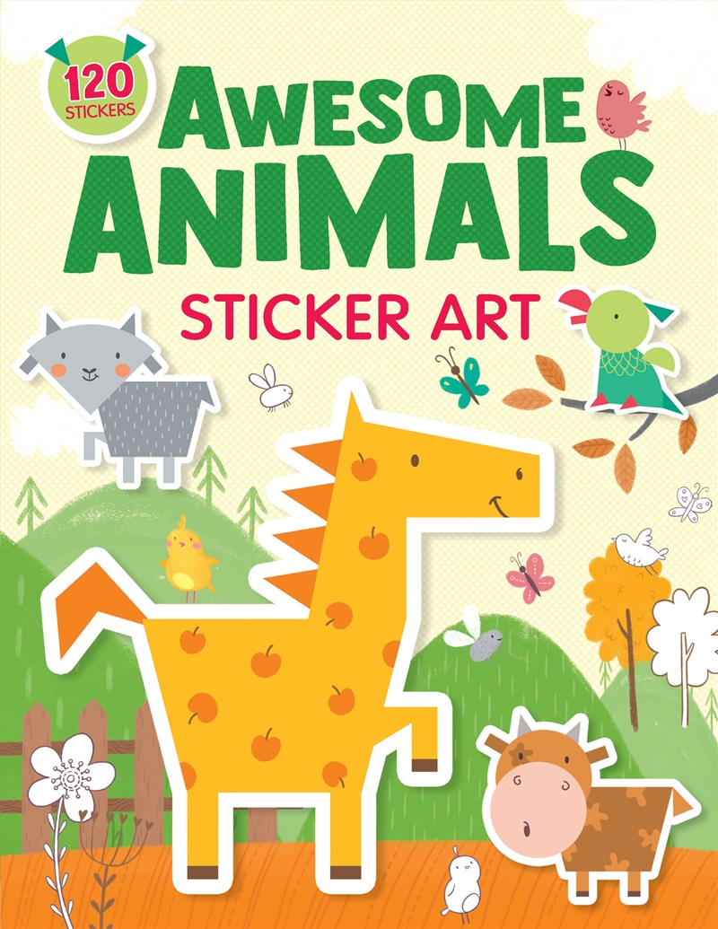 Awesome Animals Sticker Art/Product Detail/Kids Activity Books
