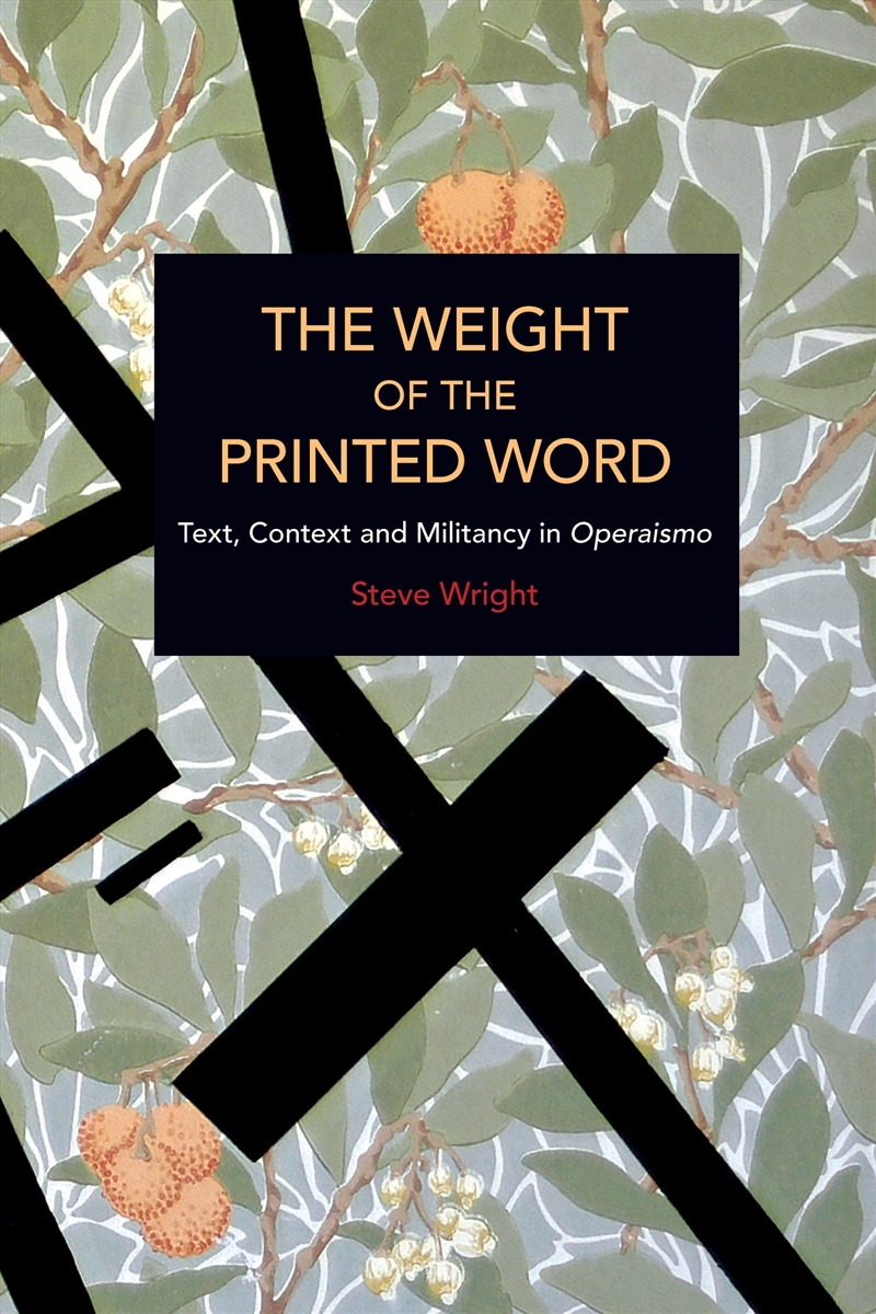 The Weight of the Printed Word/Product Detail/Society & Culture