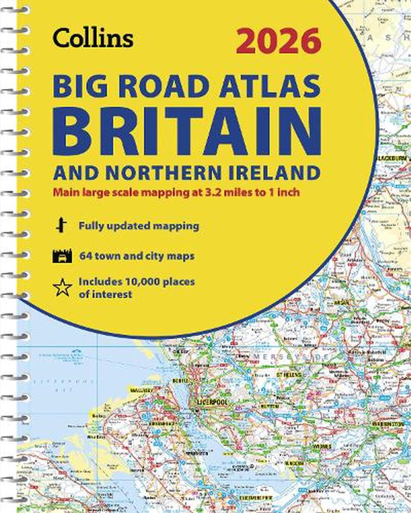 2026 Collins Big Road Atlas Britain And Northern Ireland/Product Detail/Travel & Holidays