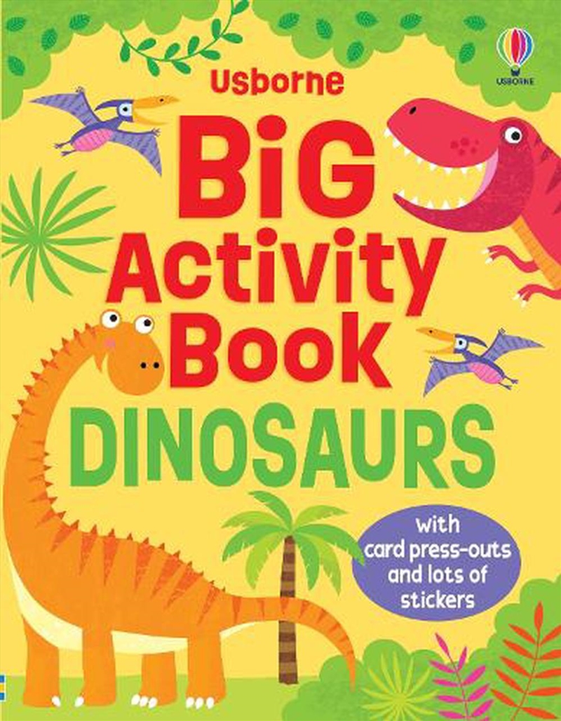 Big Activity Book Dinosaurs/Product Detail/Kids Activity Books