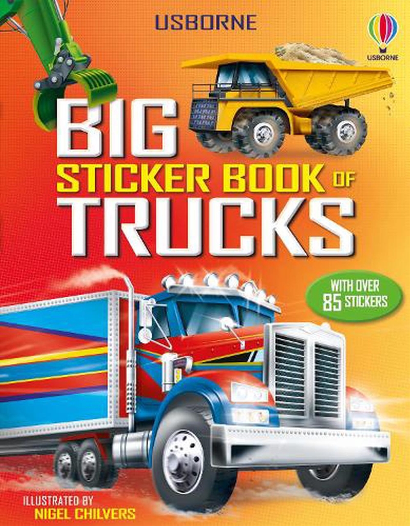 Big Sticker Book Of Trucks/Product Detail/Early Childhood Fiction Books