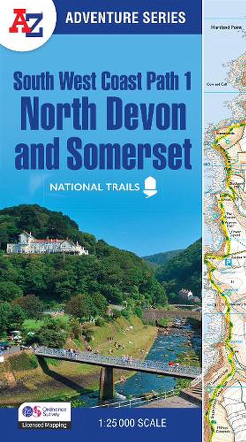 South West Coast Path 1 North Devon And Somerset/Product Detail/Travel & Holidays