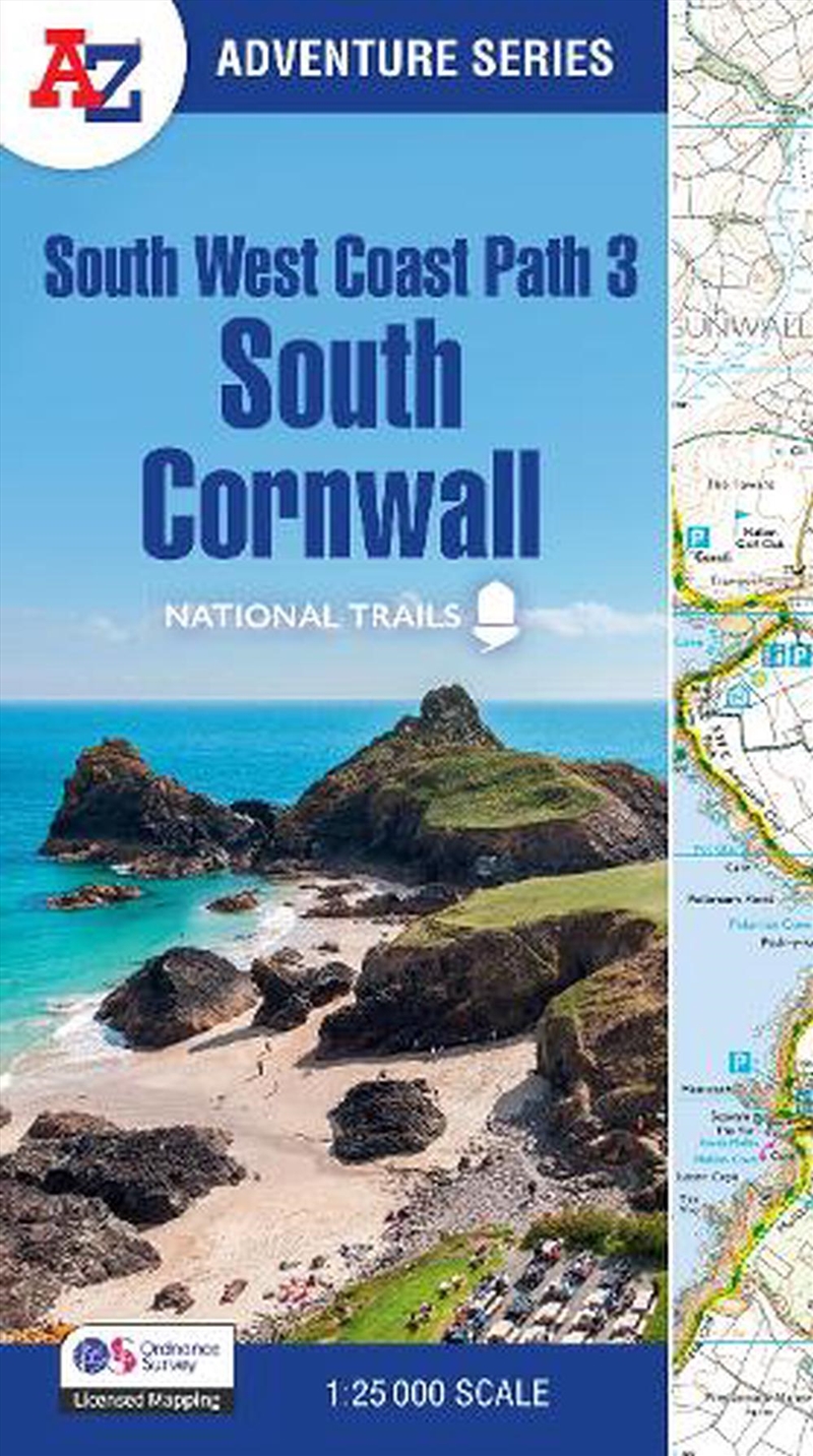 South West Coast Path 3 South Cornwall/Product Detail/Travel & Holidays
