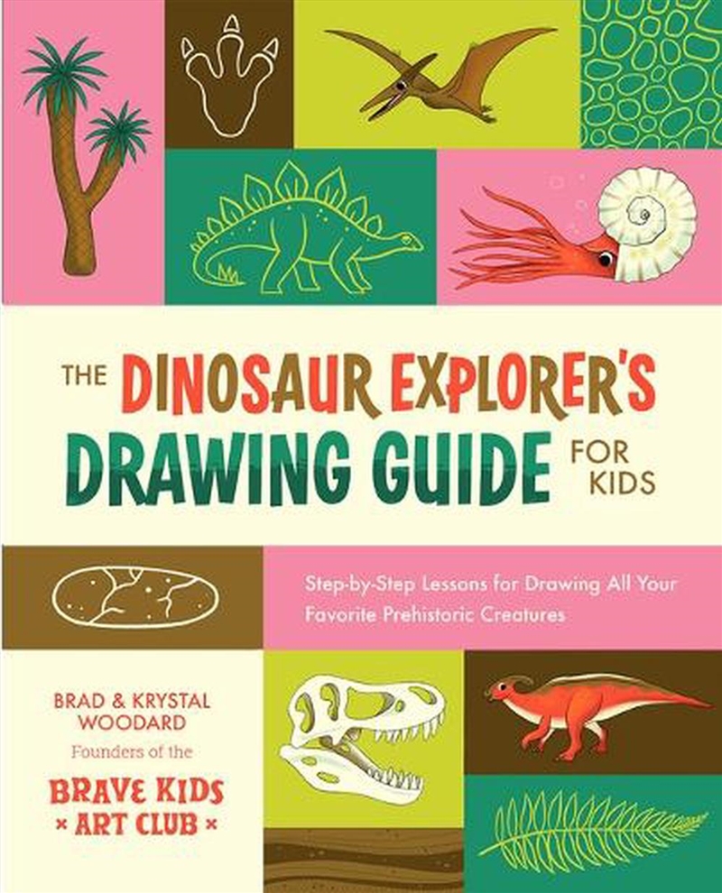 The Dinosaur Explorer's Drawing Guide For Kids/Product Detail/Kids Activity Books