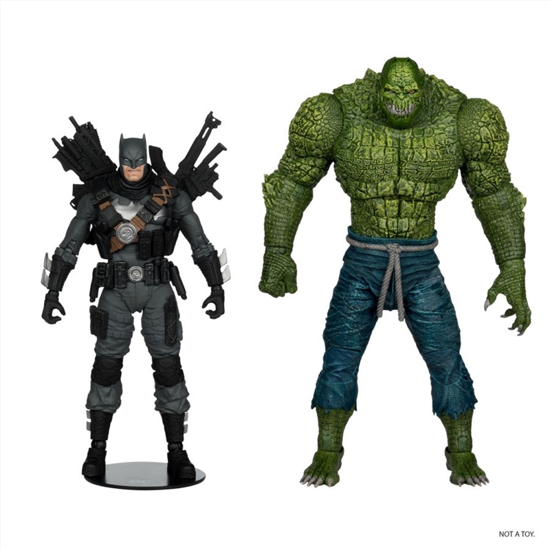 DC Comics - Batman Vs Killer Croc (The Grim Knight) Collector Edition 2-Pack/Product Detail/Figurines
