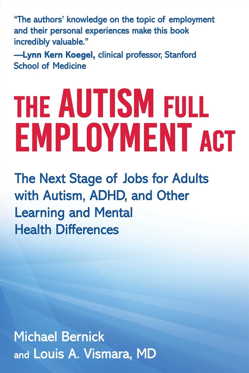 The Autism Full Employment Act/Product Detail/Family & Health