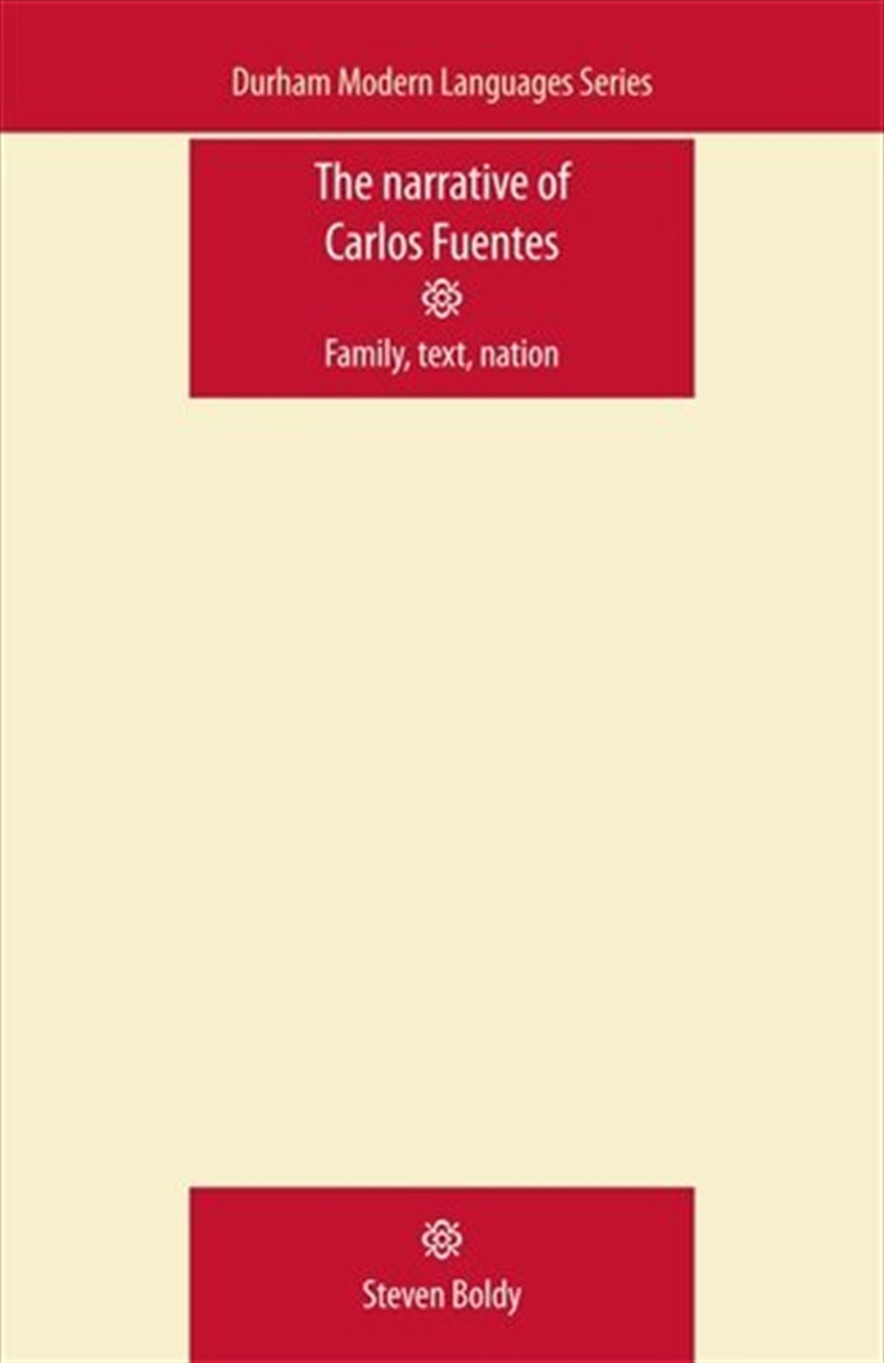 The Narrative of Carlos Fuentes/Product Detail/Literature & Poetry