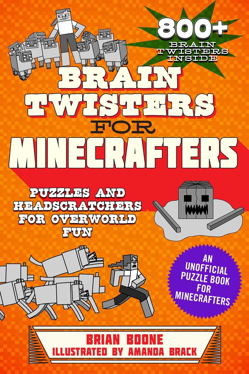 Brain Twisters for Minecrafters/Product Detail/Childrens