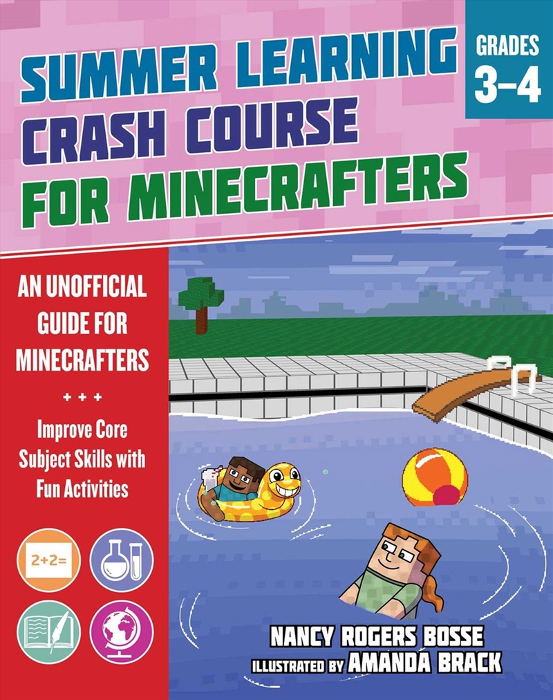 Summer Learning Crash Course for Minecrafters: Grades 34/Product Detail/Kids Activity Books