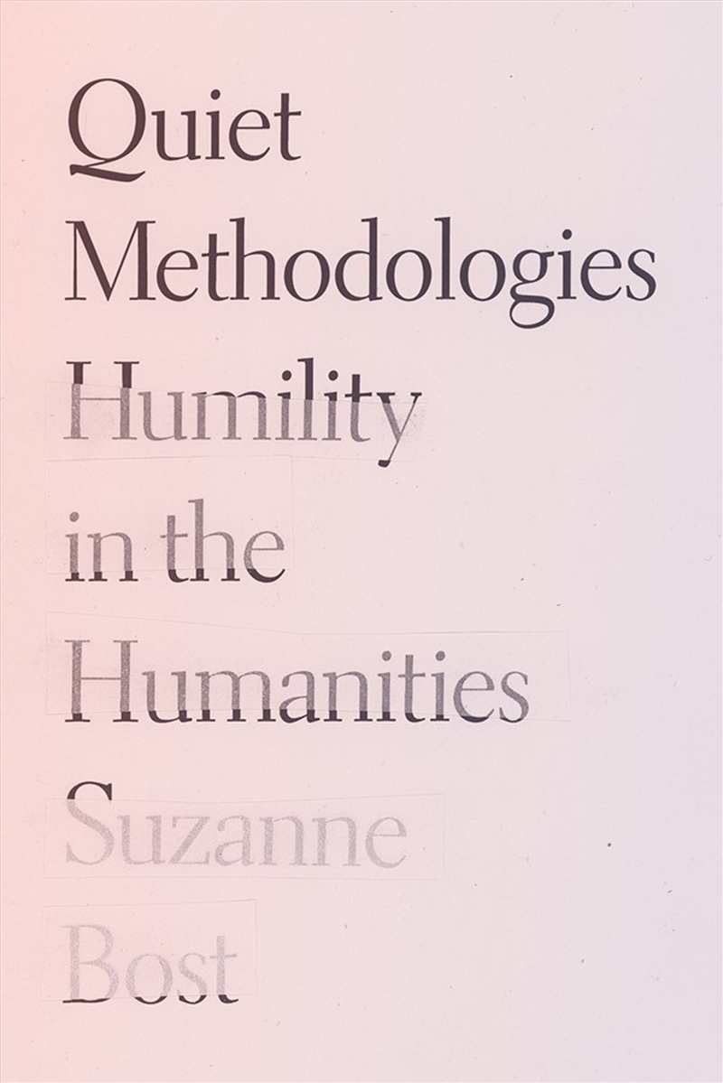 Quiet Methodologies/Product Detail/Education & Textbooks