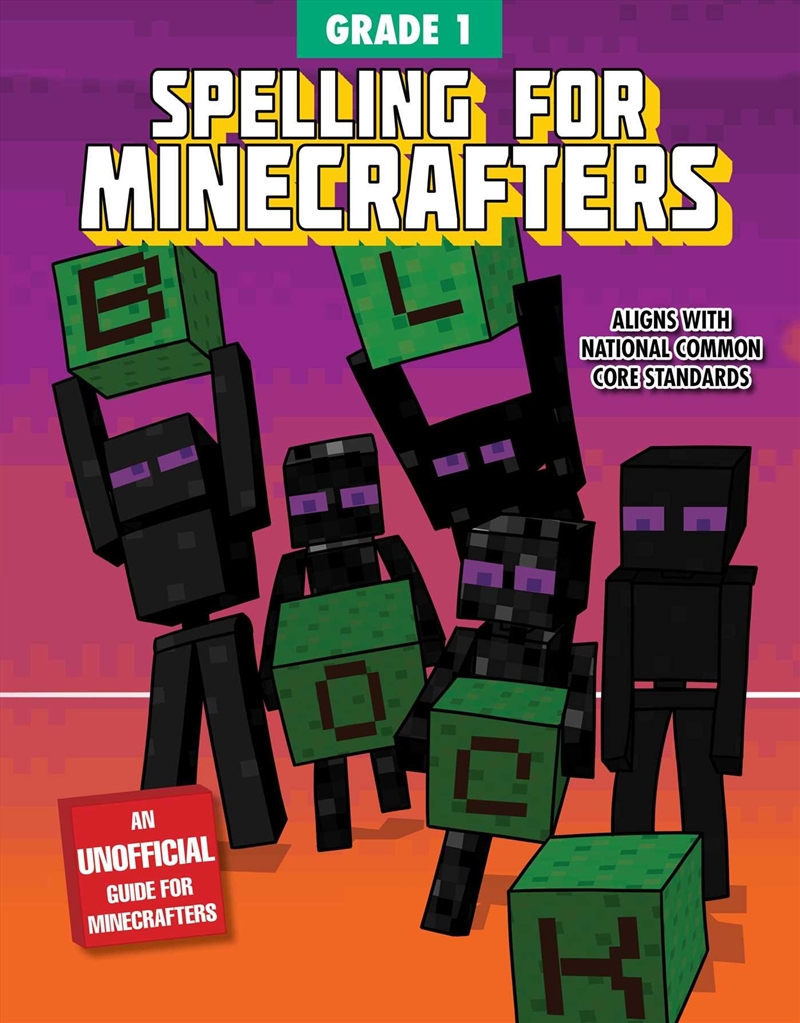Spelling for Minecrafters: Grade 1/Product Detail/Children
