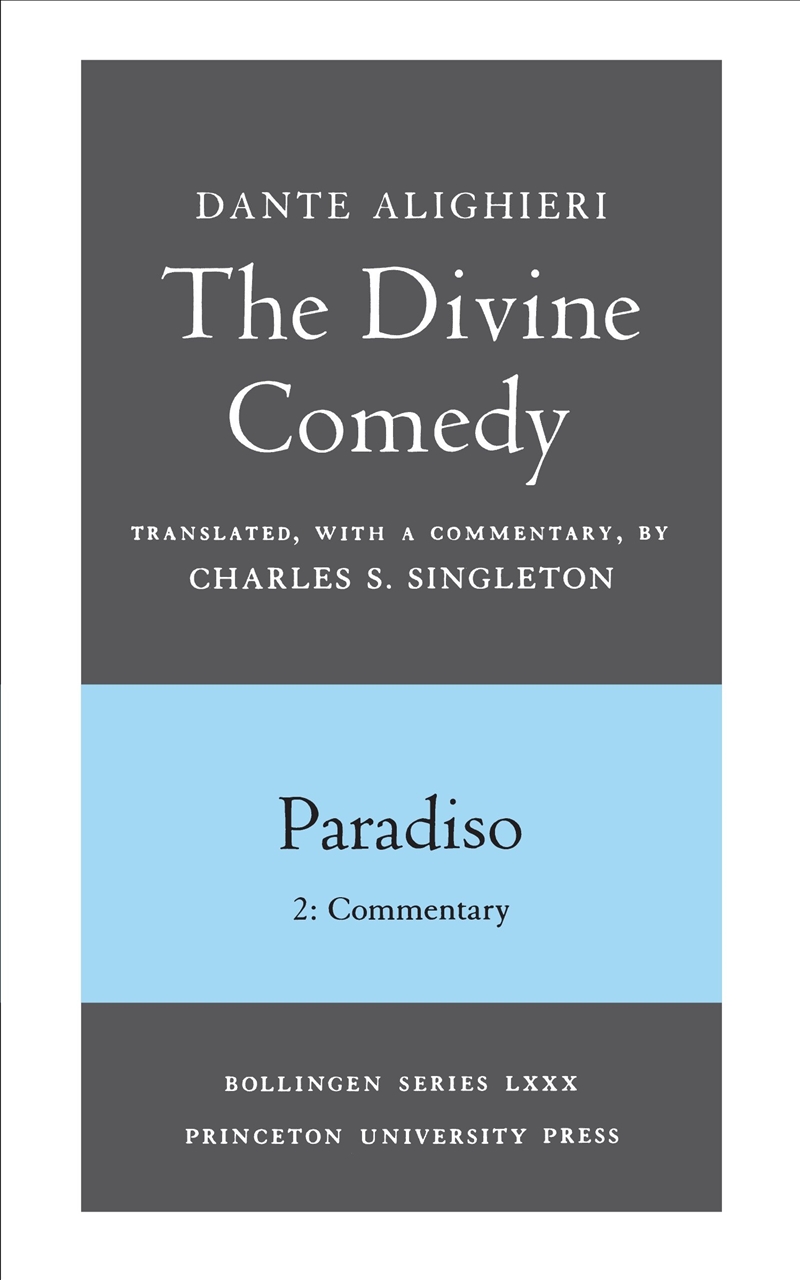 The Divine Comedy, III. Paradiso, Vol. III. Part 2/Product Detail/Reading