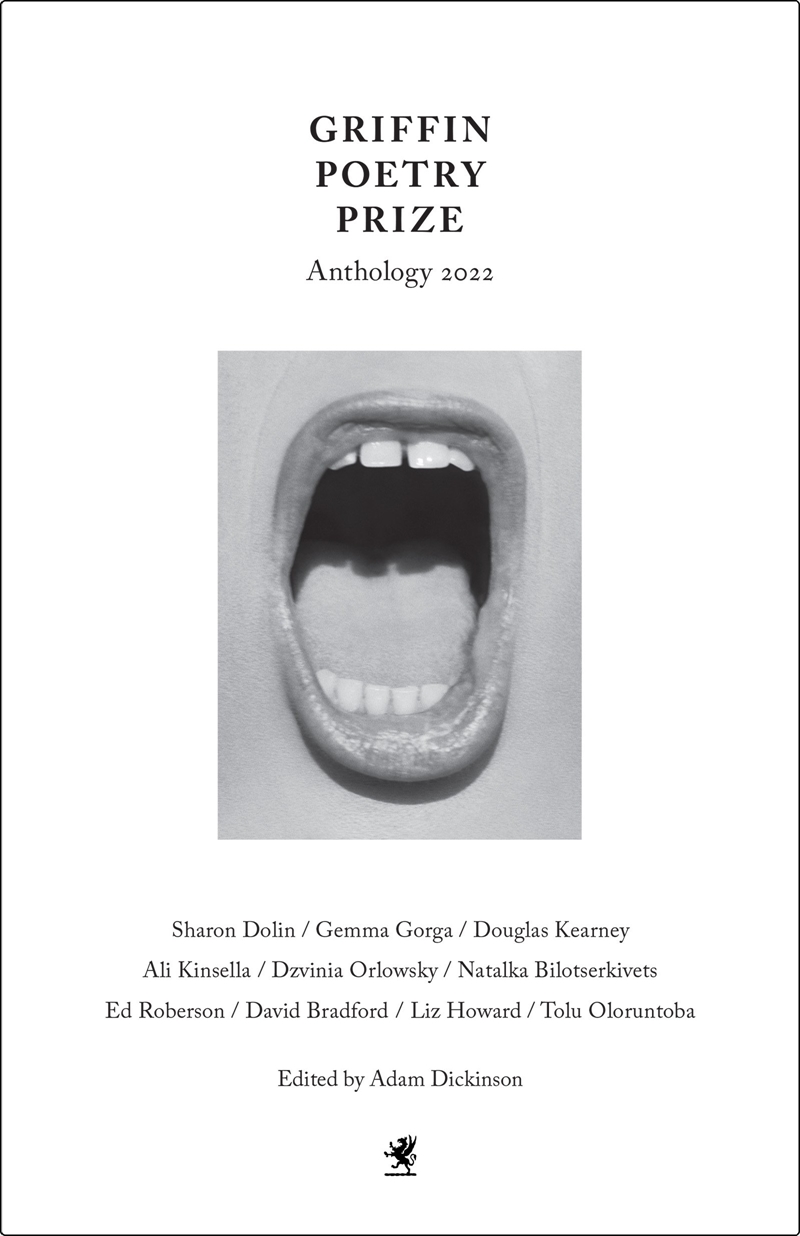 The 2022 Griffin Poetry Prize Anthology/Product Detail/Reading