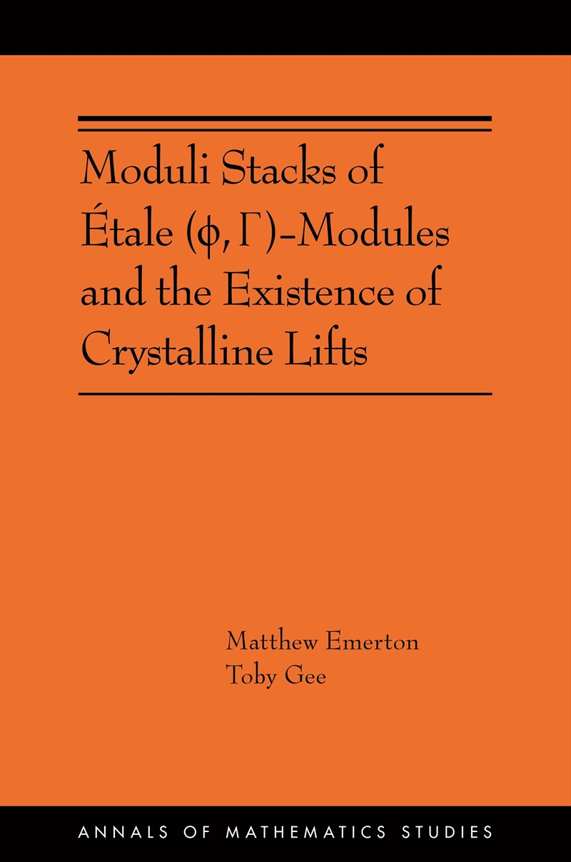 Moduli Stacks of tale (, -Modules and the Existence of Crystalline Lifts/Product Detail/Maths