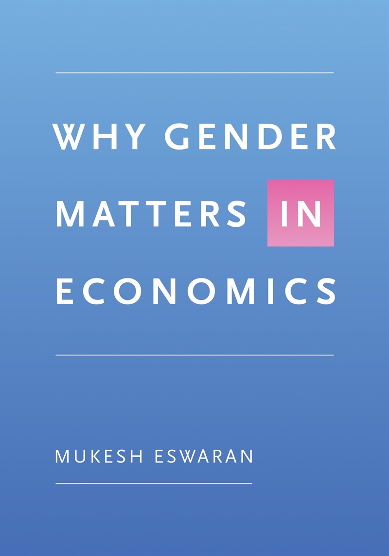 Why Gender Matters in Economics/Product Detail/Accounting & Finance