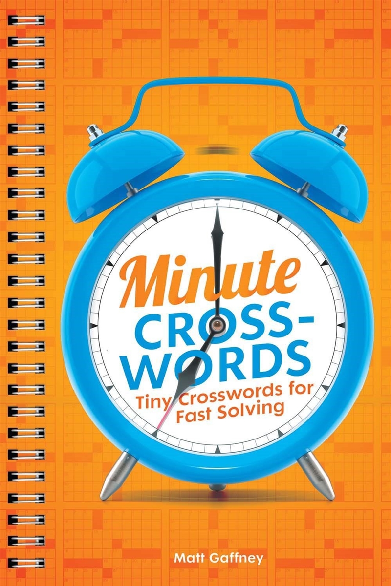 Minute Crosswords/Product Detail/Adults Activity Books