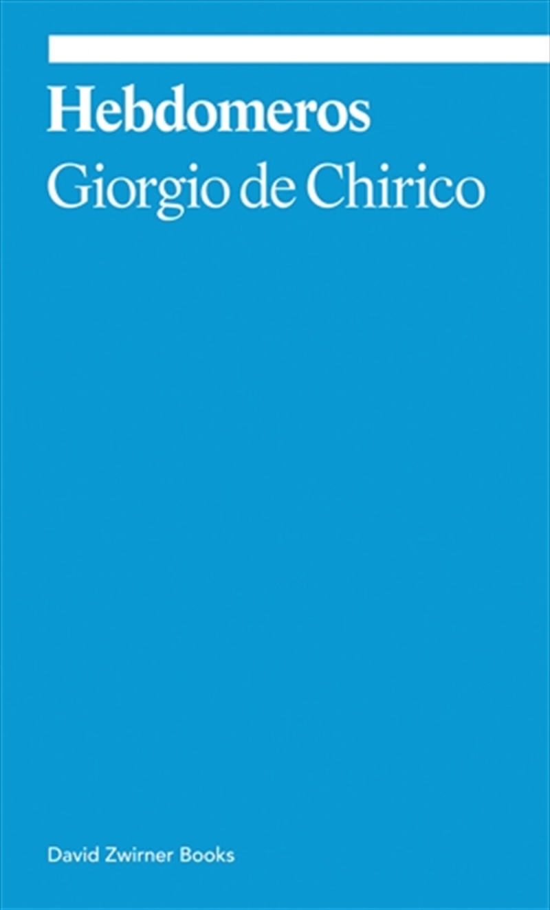 Hebdomeros: A Novel/Product Detail/Reading