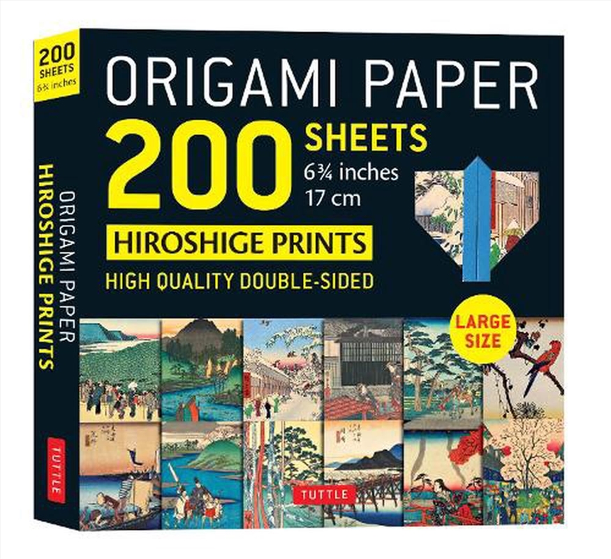 Origami Paper 200 sheets Hiroshige Prints 6 3/4" (17 cm/Product Detail/Crafts & Handiwork