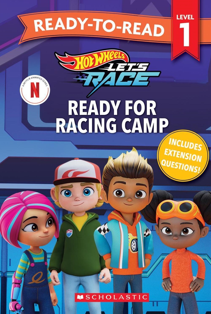 Hot Wheels: Ready for Racing Camp - Ready-to-Read Level 1 (Mattel)/Product Detail/Childrens Fiction Books