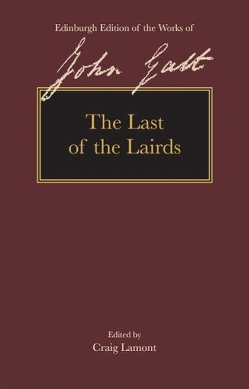 The Last Of The Lairds/Product Detail/Literature & Poetry