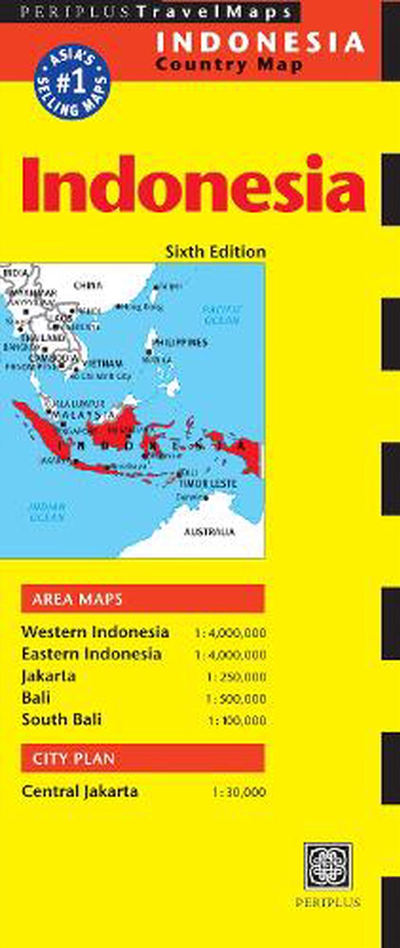 Indonesia Travel Map Sixth Edition/Product Detail/Travel & Holidays