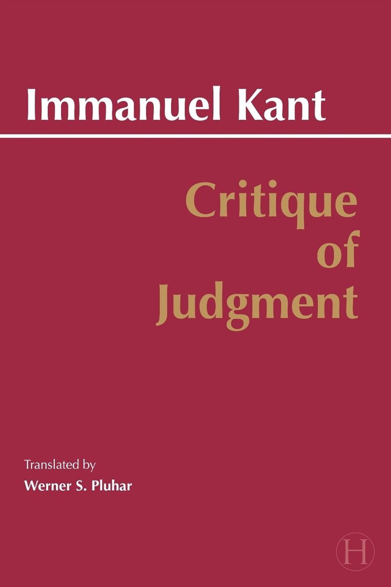 Critique of Judgment/Product Detail/Reading