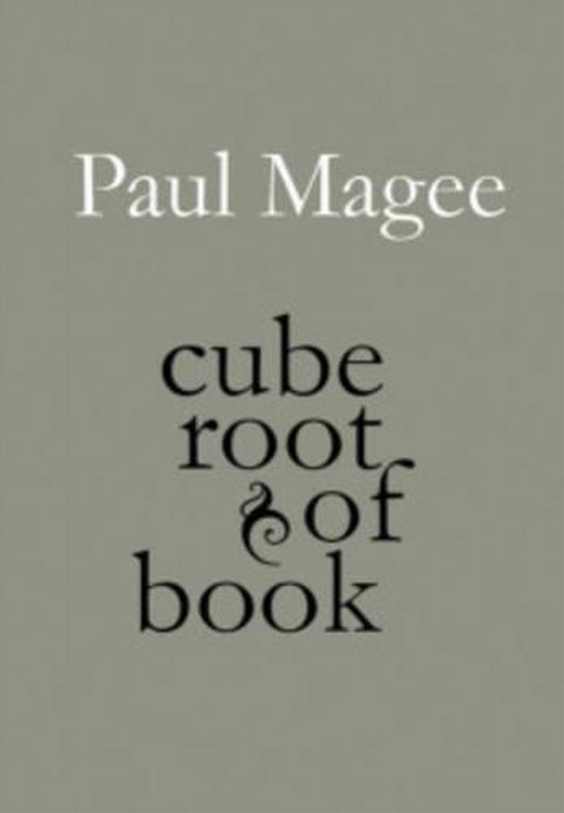 Cube Root of Book/Product Detail/Literature & Poetry