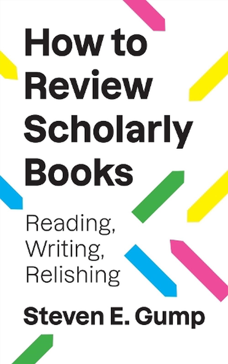 How To Review Scholarly Books/Product Detail/Reading