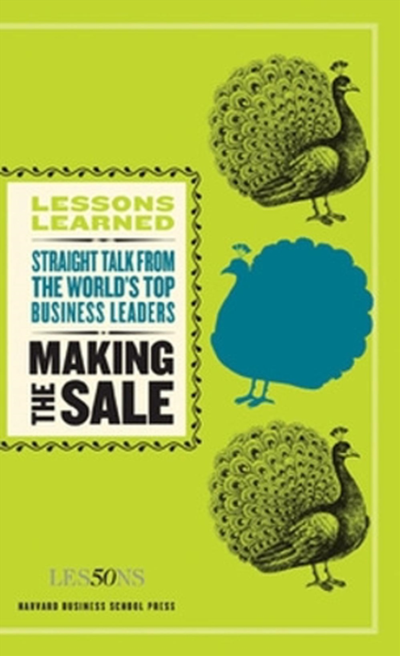 Making the Sale/Product Detail/Business Leadership & Management