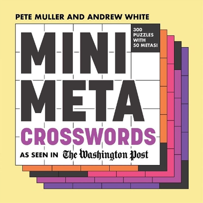 Mini Meta Crosswords/Product Detail/Adults Activity Books