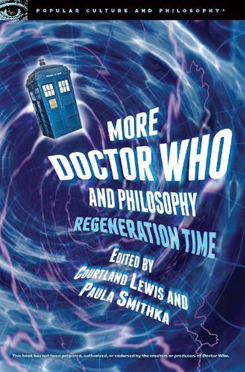 More Doctor Who and Philosophy/Product Detail/Reading