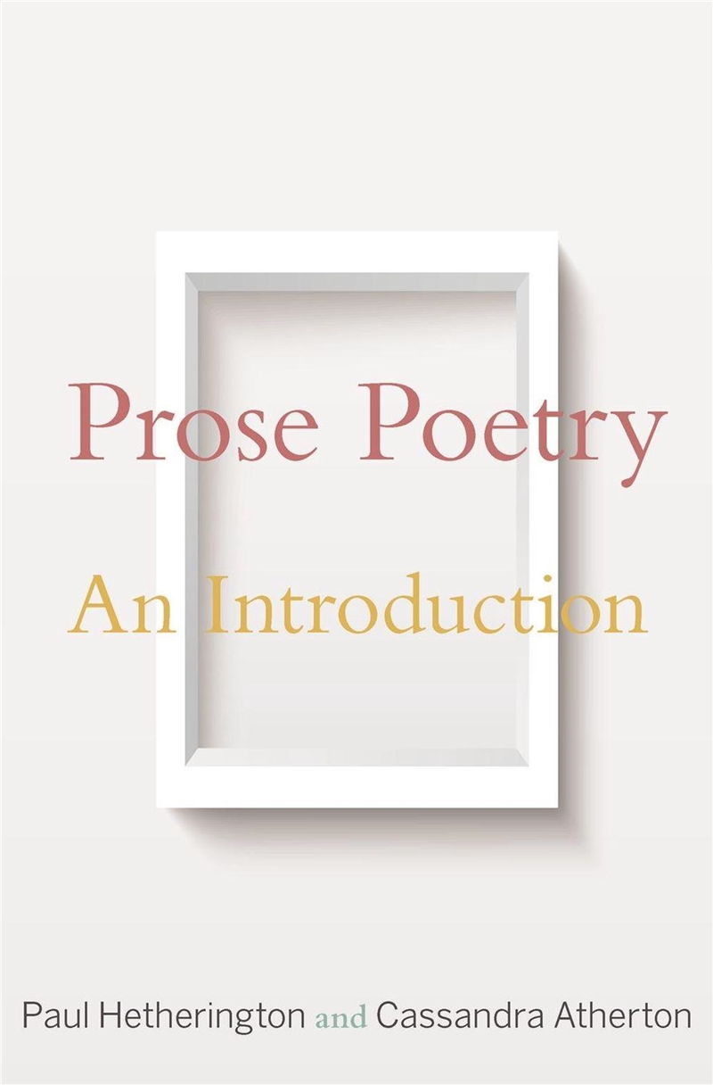 Prose Poetry/Product Detail/Literature & Poetry